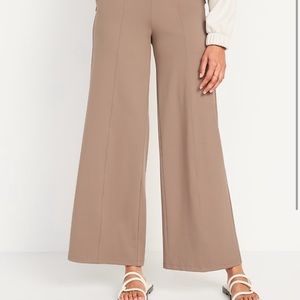 Old Navy High-Waisted PowerSoft Wide-Leg Pants TWO (2) PAIRS - Size M/Regular